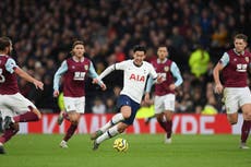 Son wins Puskas Award for solo goal against Burnley