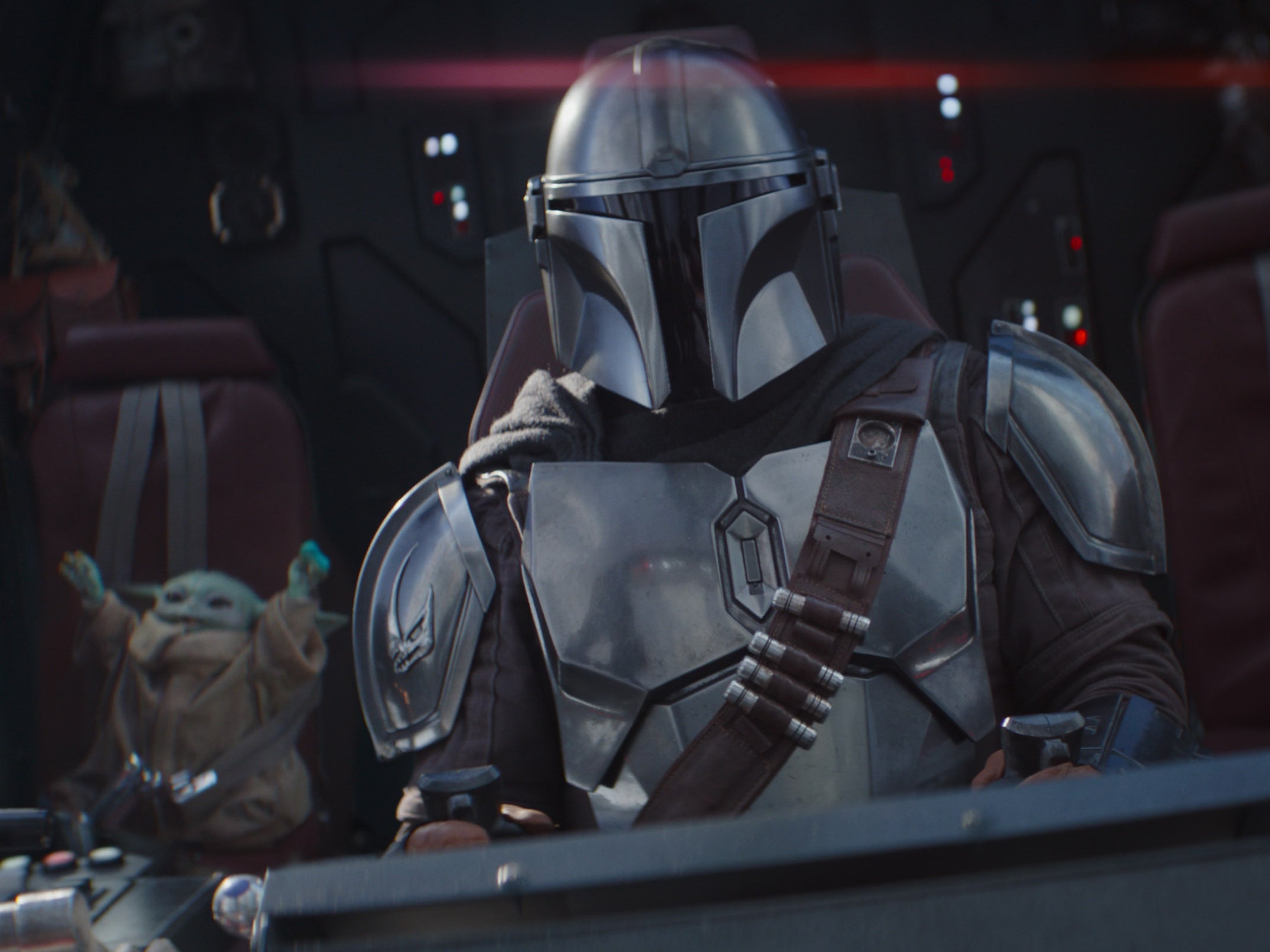 The Mandalorian and Grogu in season two