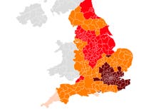 Coronavirus restrictions mapped: Which tier is your area in?