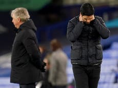 Arteta bemoans ‘bad luck’ but says Arsenal must ‘generate more’