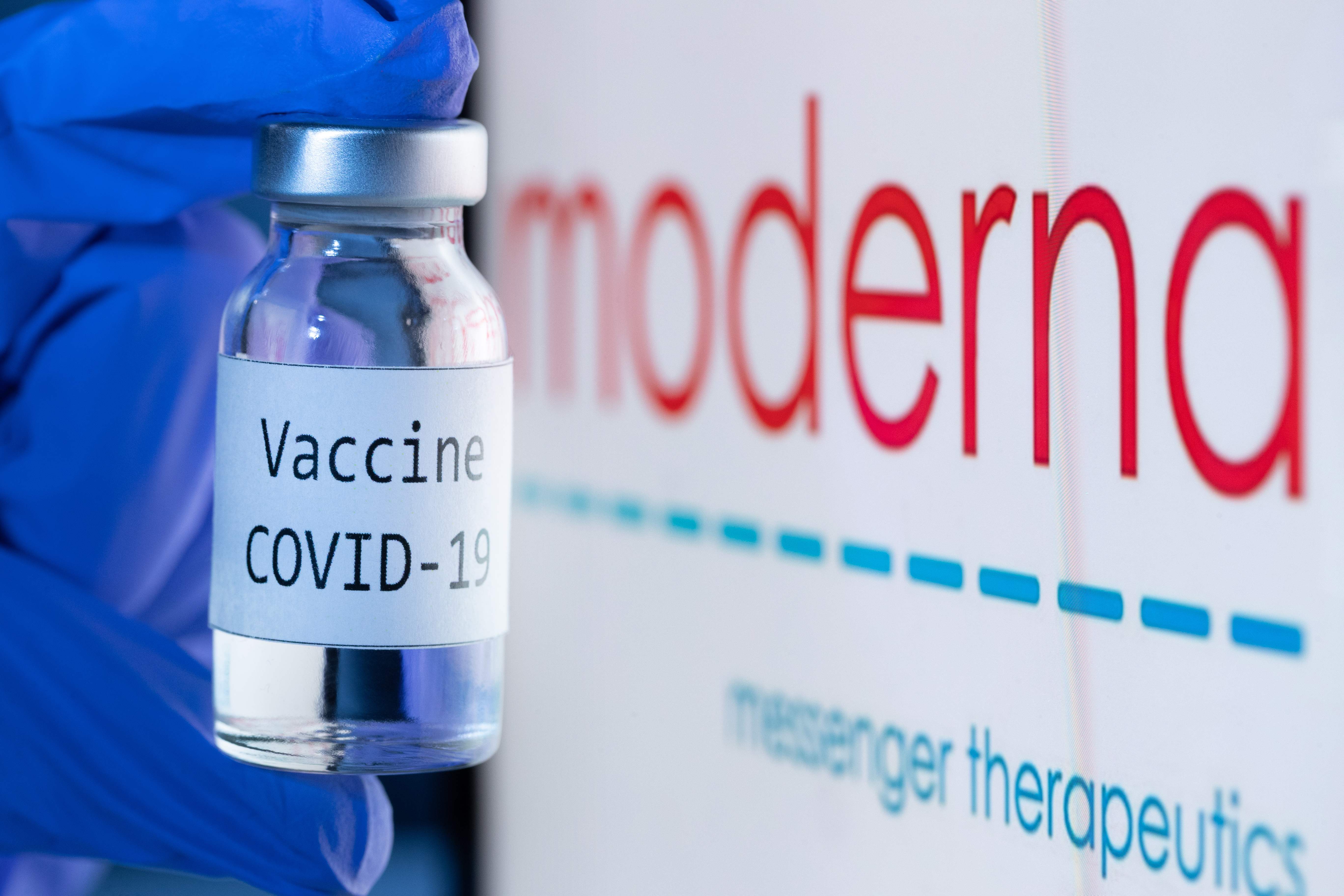 Moderna’s vaccine requires two injections&nbsp;