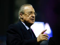 Real Madrid president Florentino Perez calls for ‘innovative’ reforms to Champions League