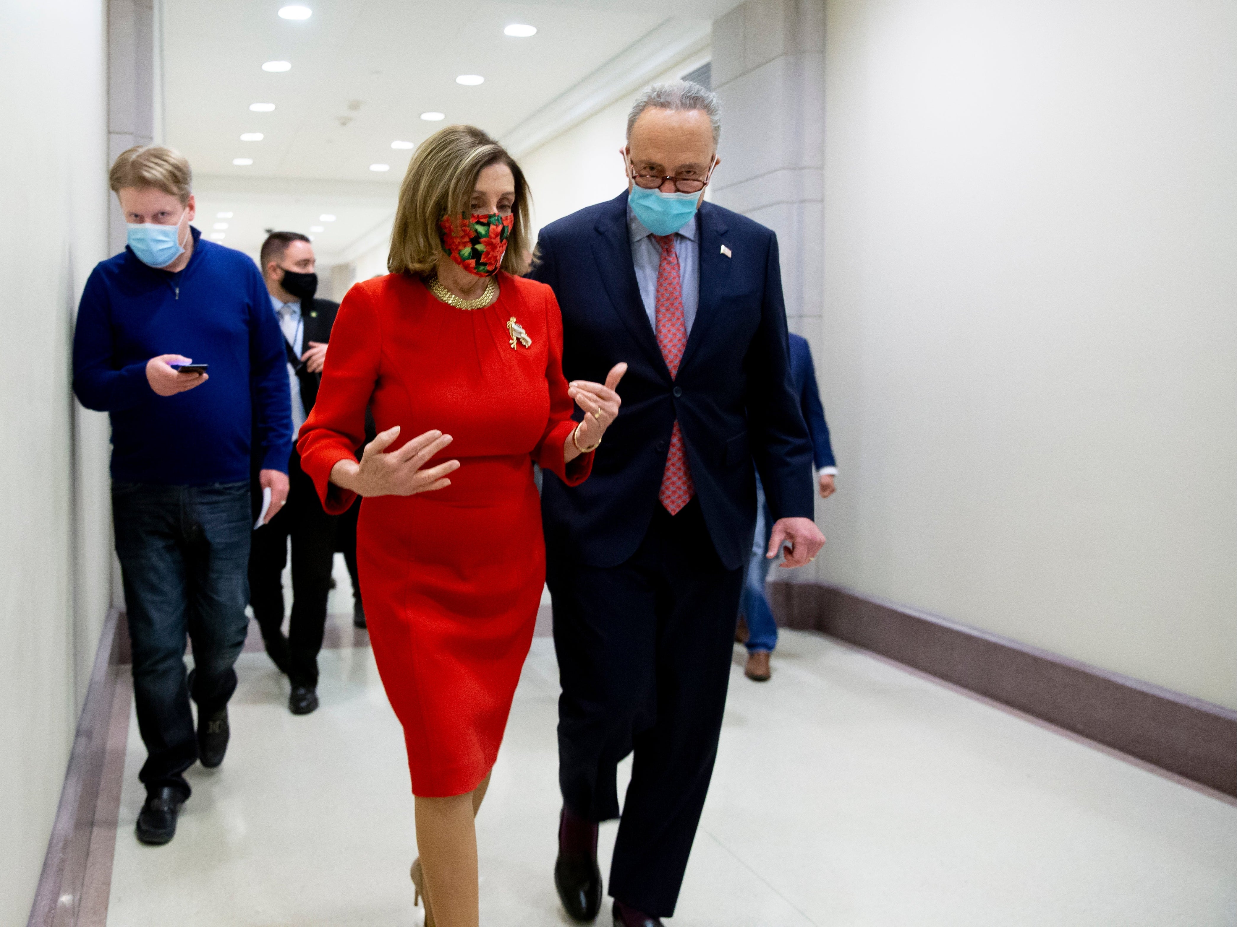 Nancy Pelosi and Chuck Schumer