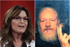 Sarah Palin leads calls for pardon for Julian assange