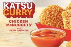 McDonald’s to launch katsu chicken nuggets