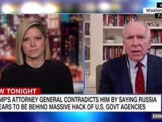 Ex-CIA chief says Trump gives Russia a pass because they helped him