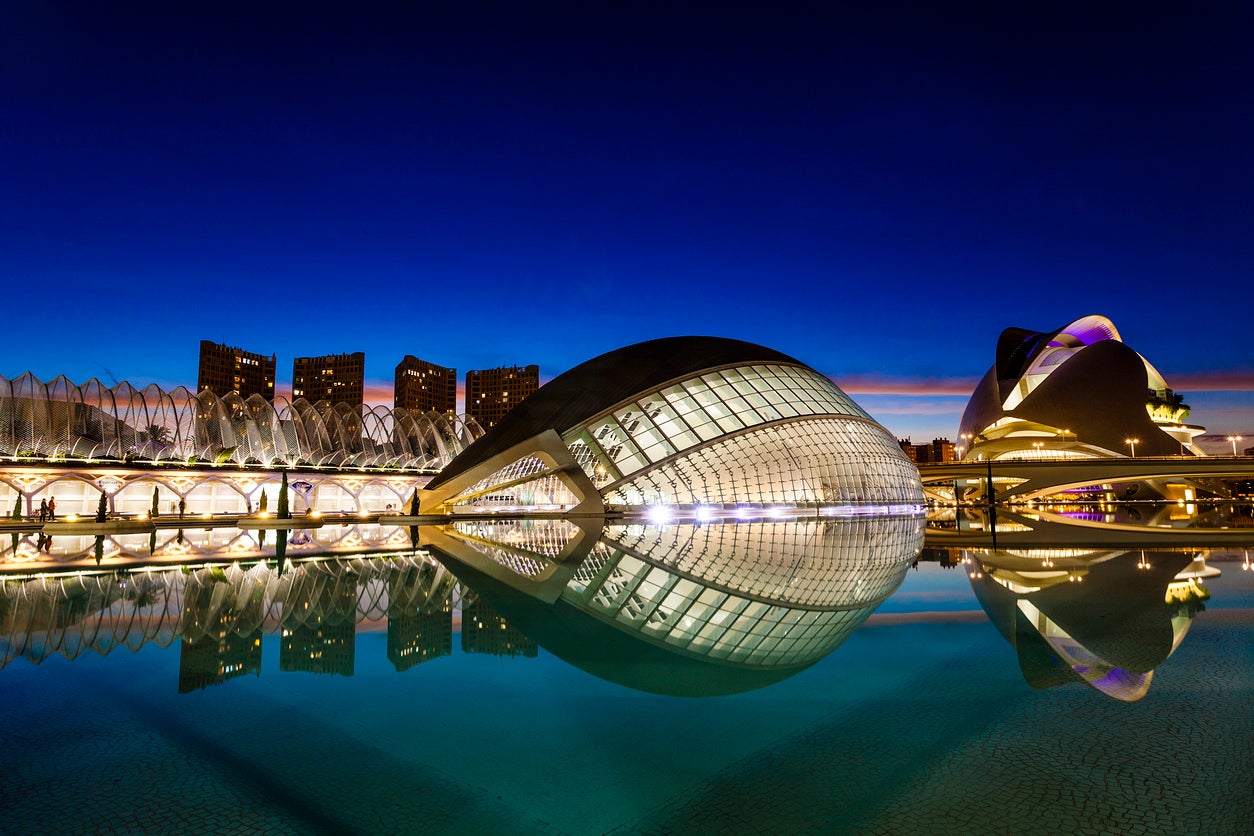 Valencia on Spain’s east coast