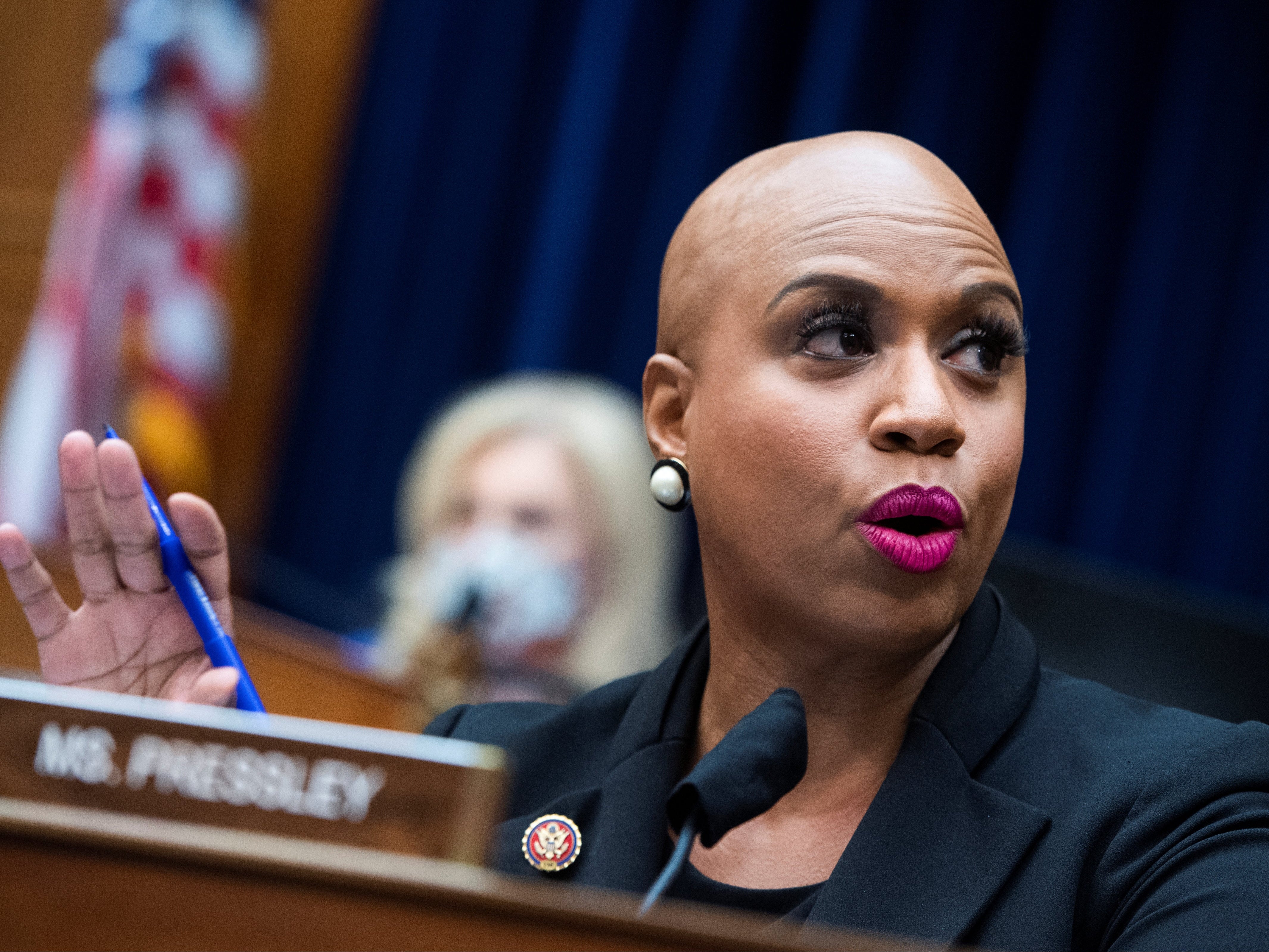 Ayanna Pressley calls for inmates to be prioritised for Covid vaccine