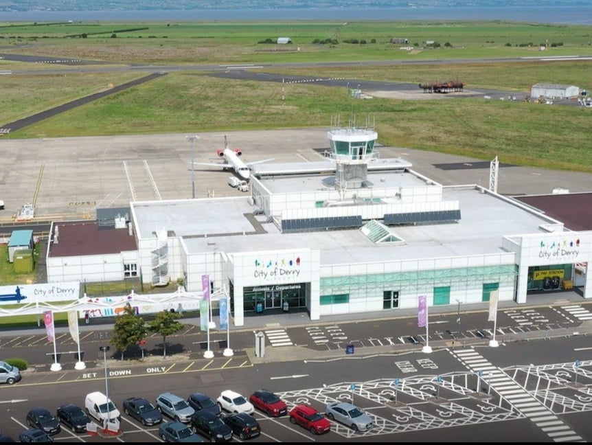 Risk area? City of Derry airport in Northern Ireland