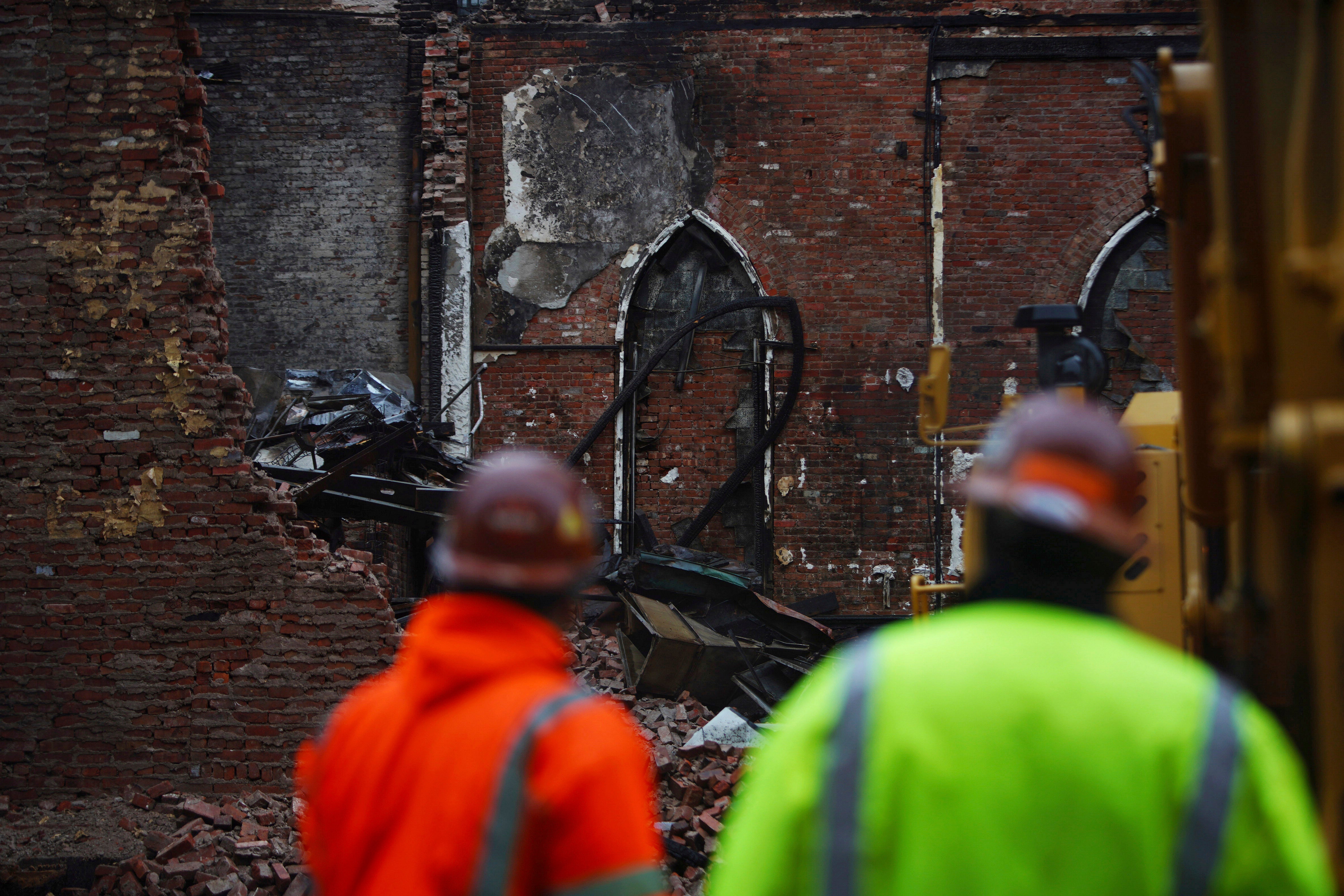 Historic Church Fire Rebuild