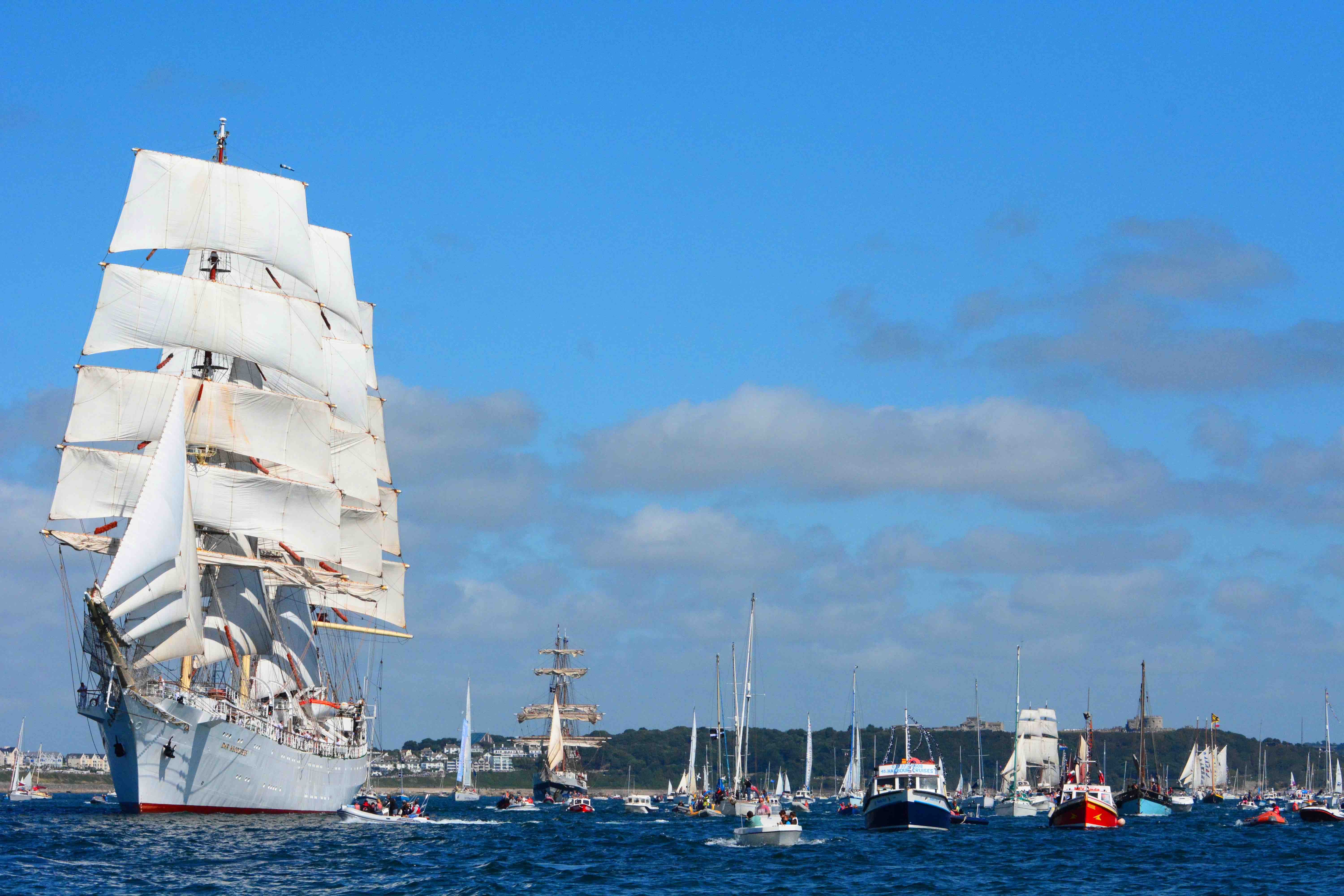 Falmouth will be hosting its sixth Tall Ships Race in 2021&nbsp;