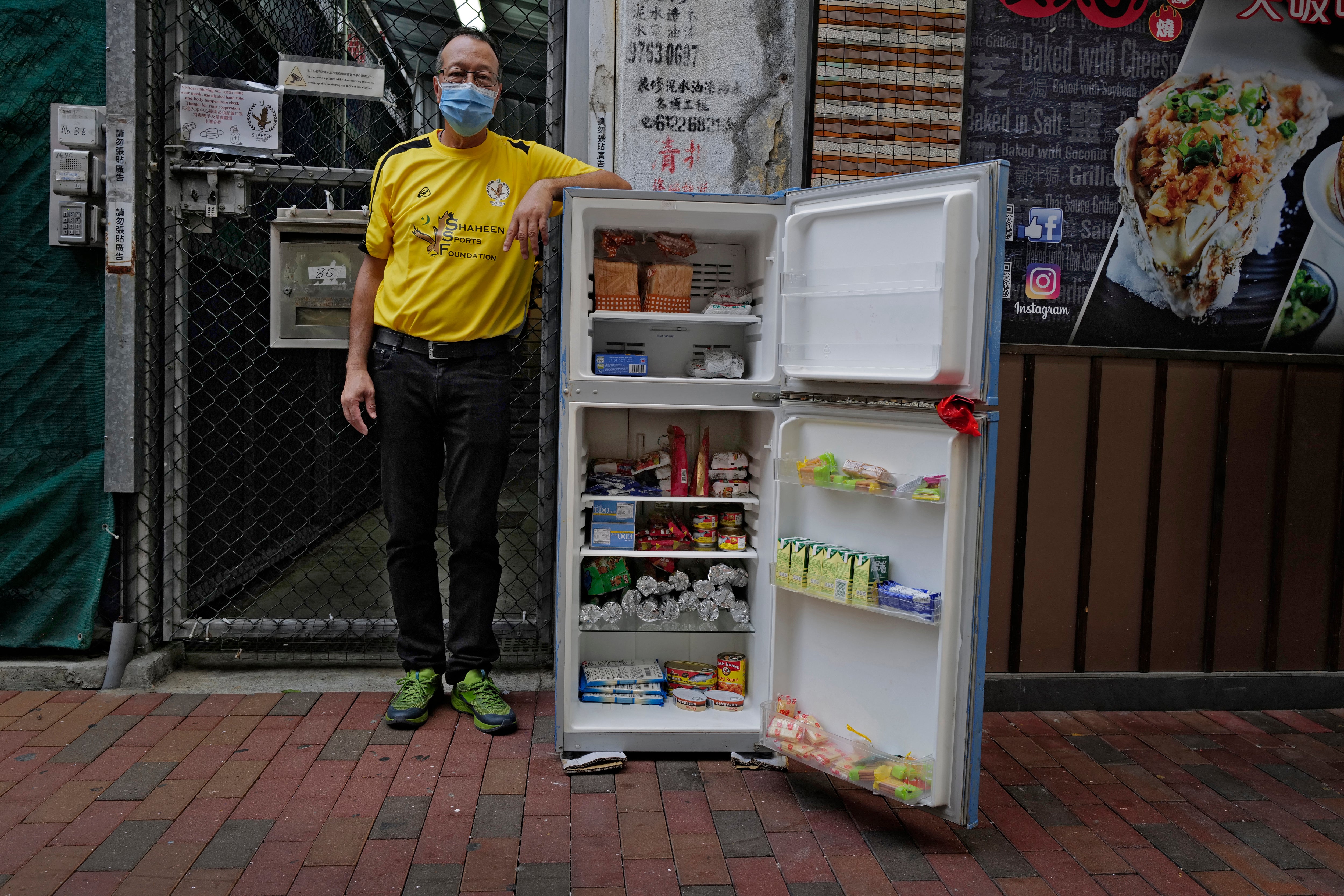 Virus Outbreak One Good Thing Hong Kong Fridge