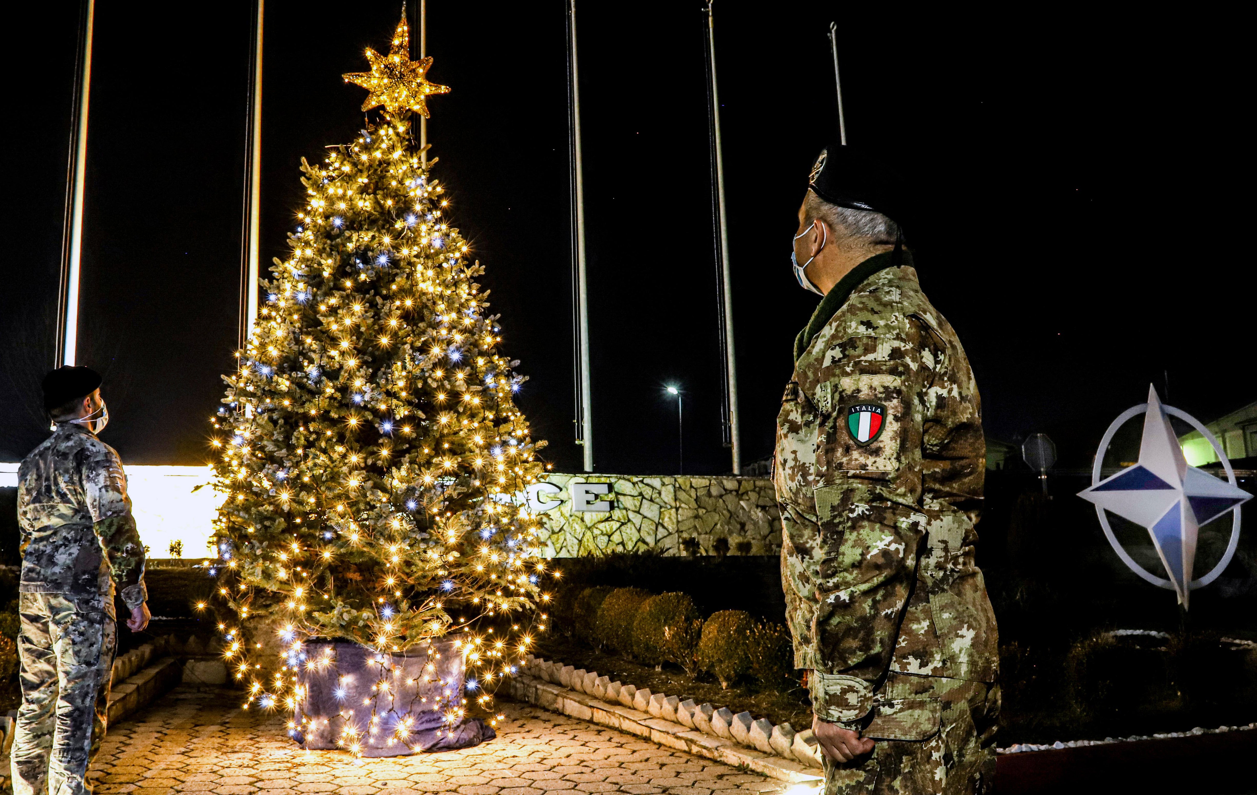 Kosovo KFOR Christmas