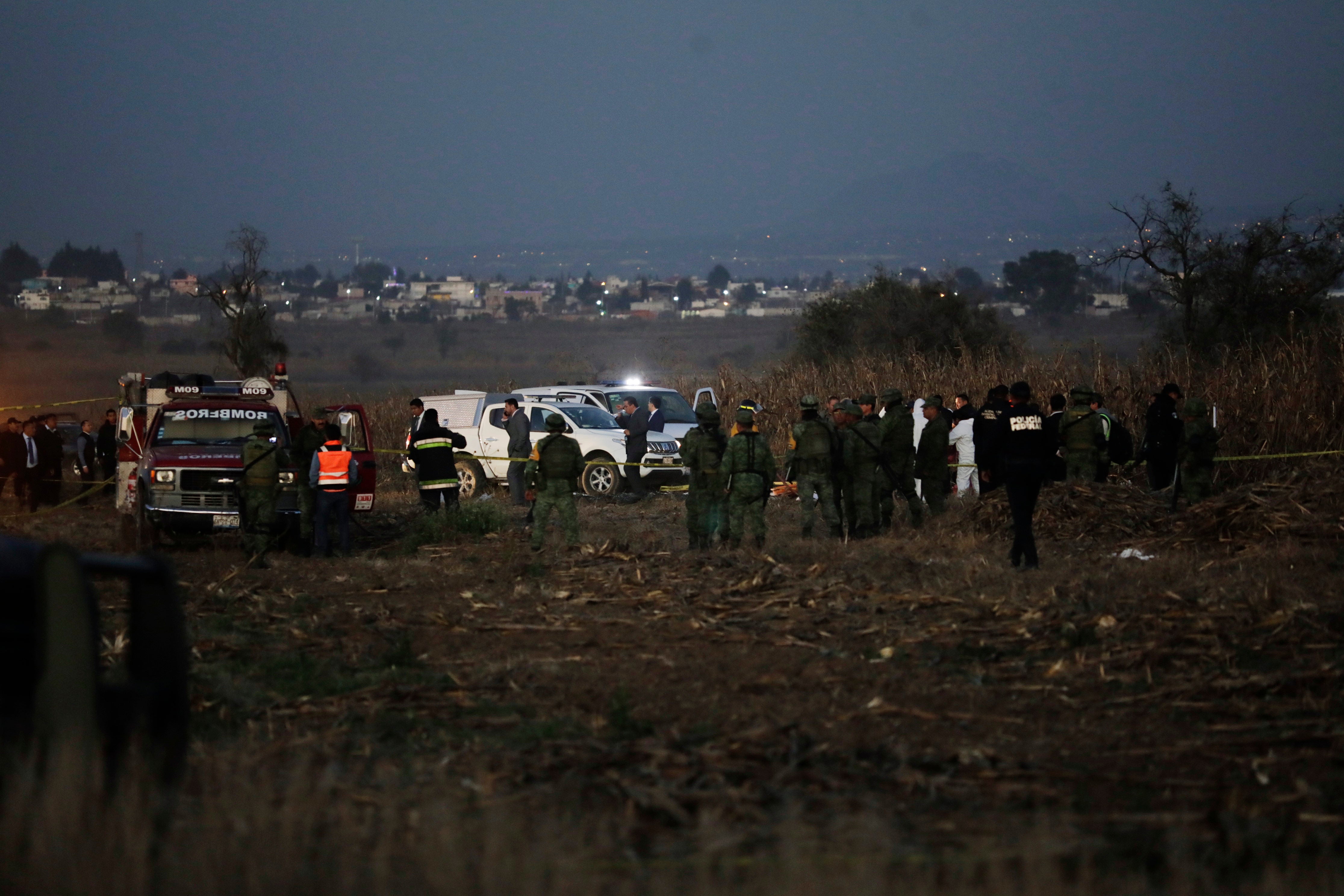 Mexico Crash Politicians