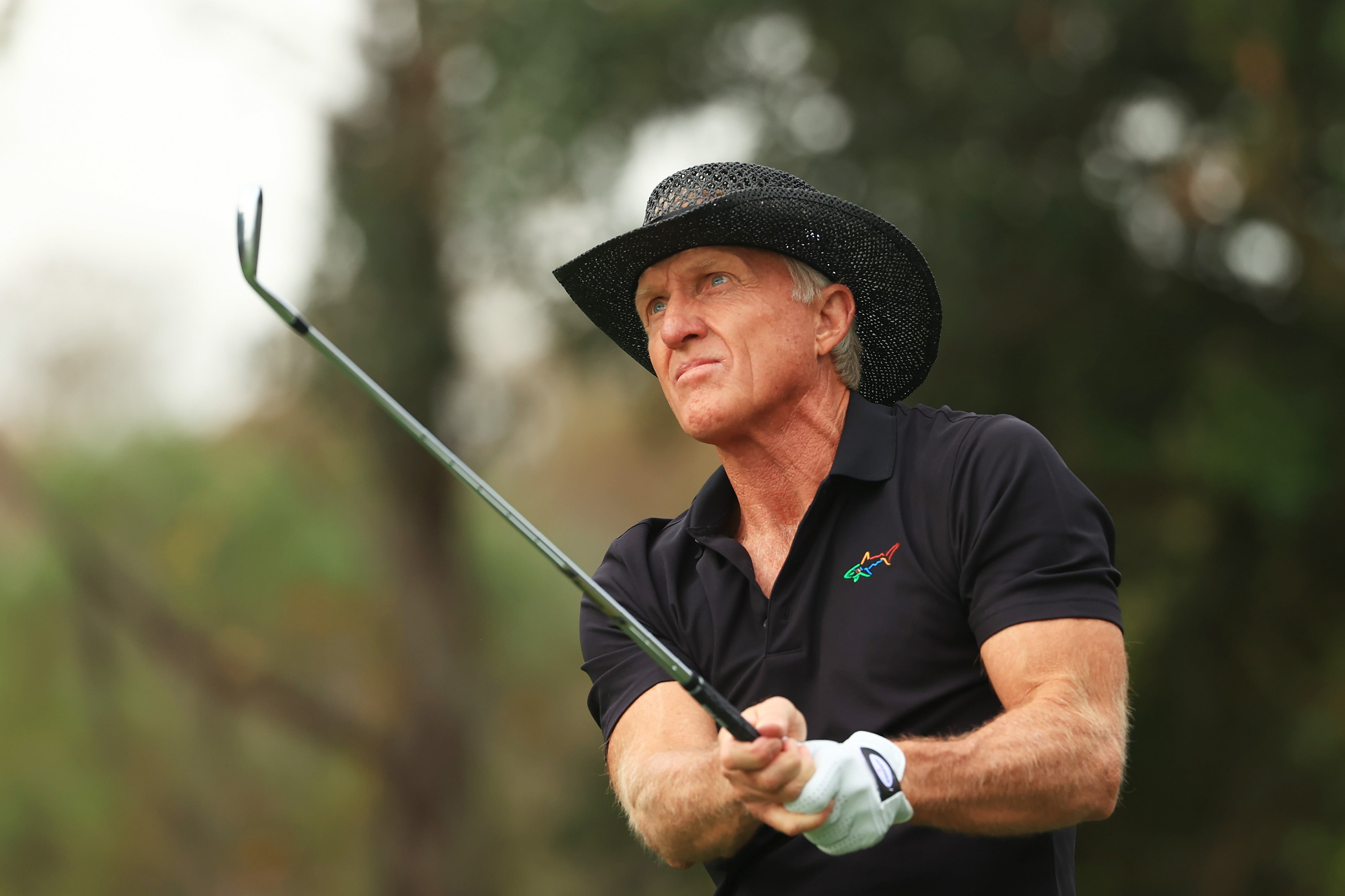 Greg Norman is in hospital with coronavirus