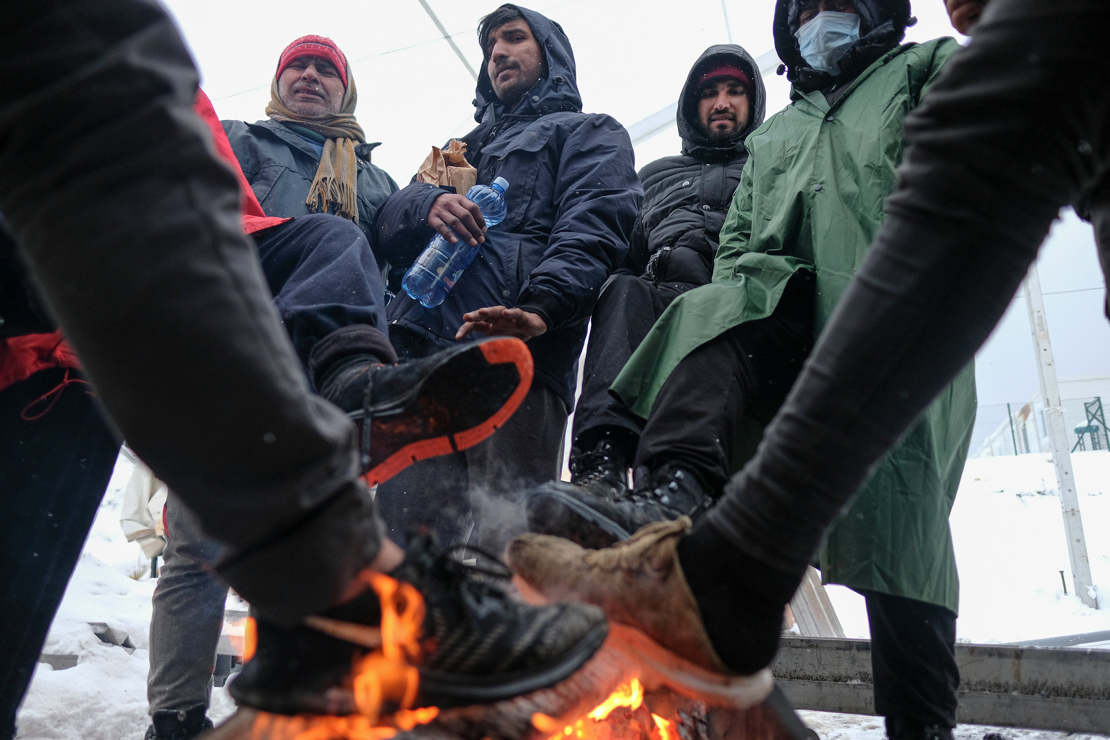 APTOPIX Bosnia Migrants