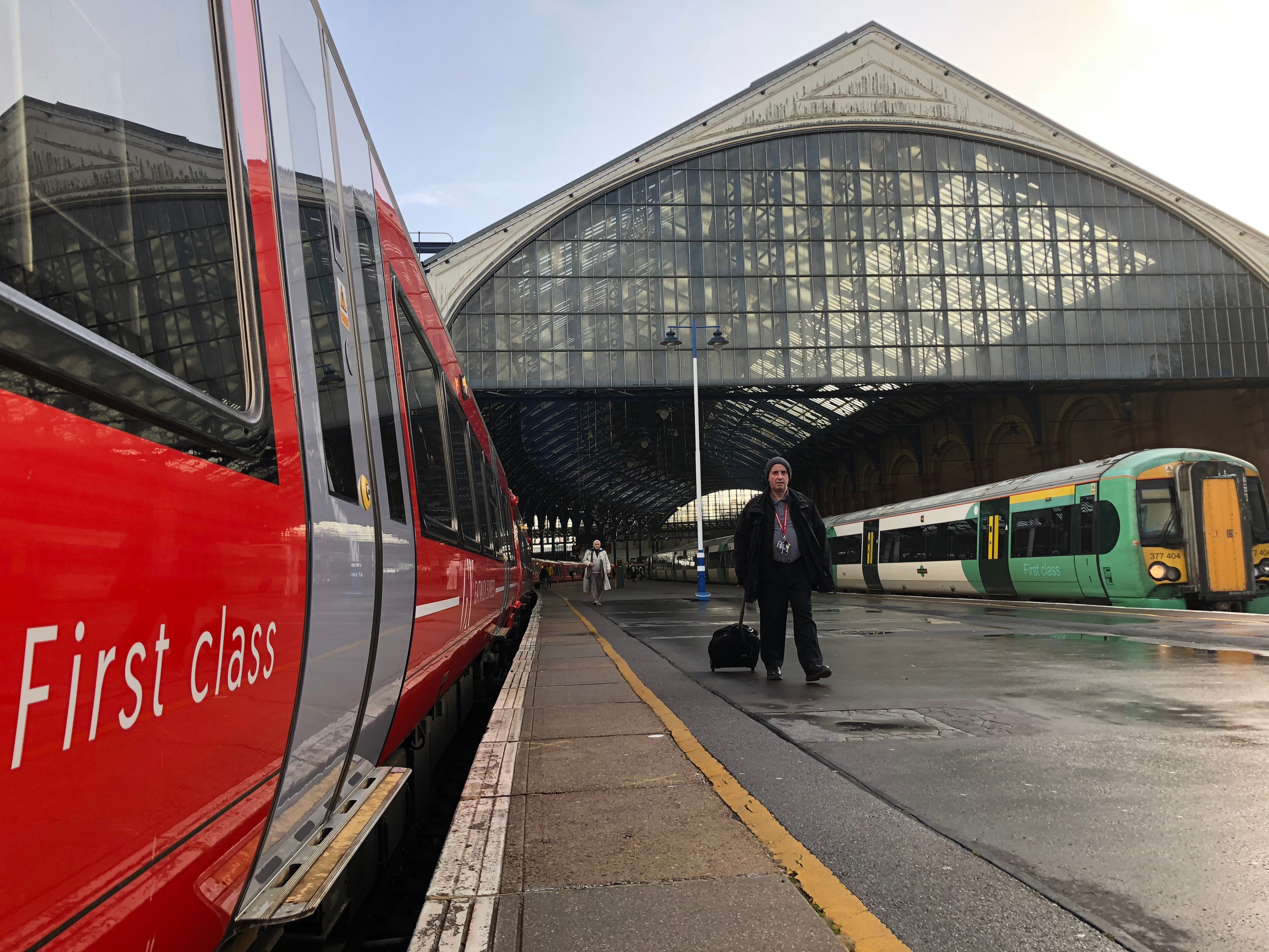 Cut off: Brighton railway station