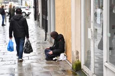 Thousands of homeless people slip off radar despite government pledge