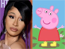 Cardi B calls out Peppa Pig: ‘Count your f***ing days’