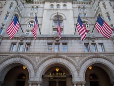 Trump’s DC hotel appears to concede election by unblocking hotel rooms