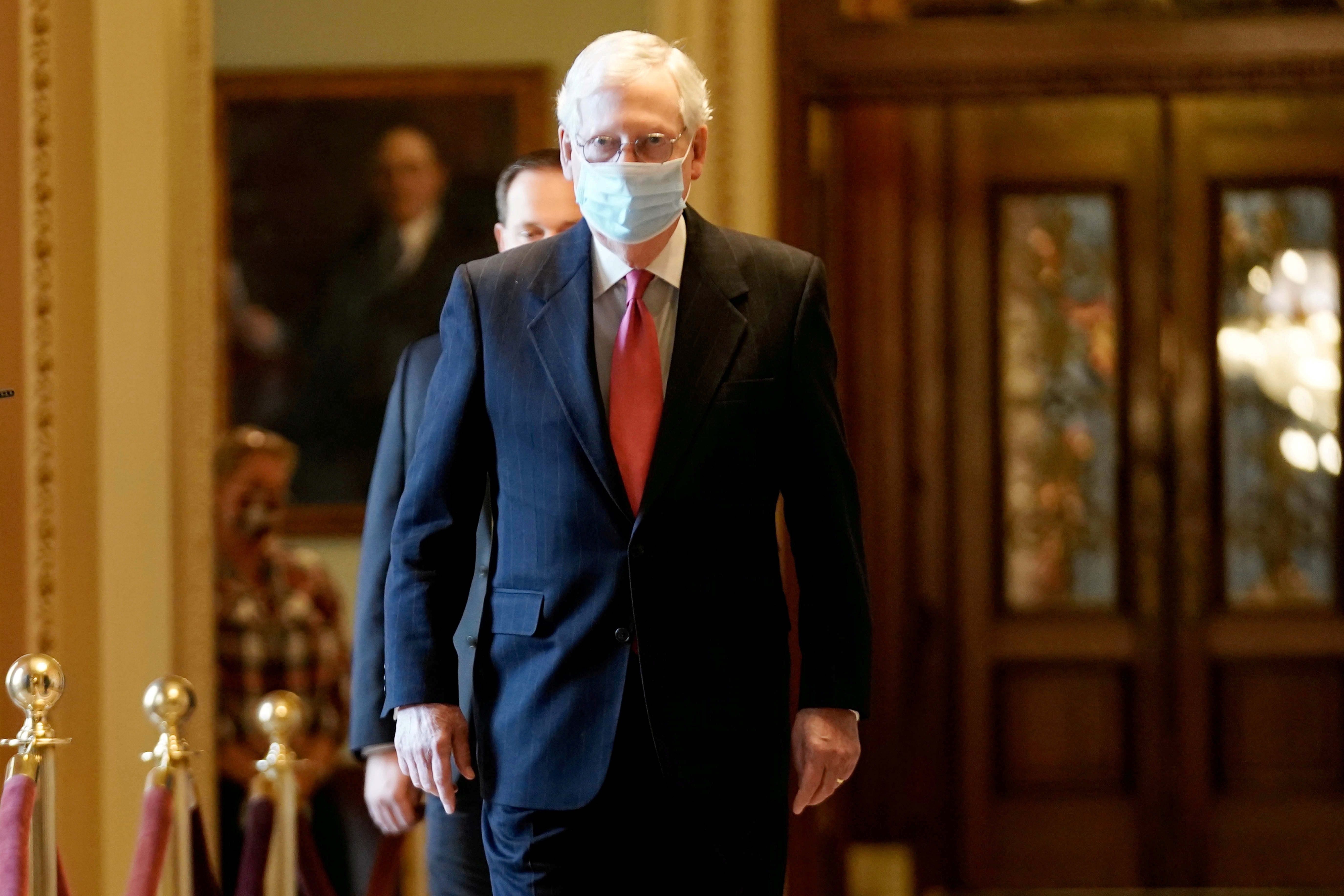 Senate will hold vote on overriding Trump’s veto on defence bill