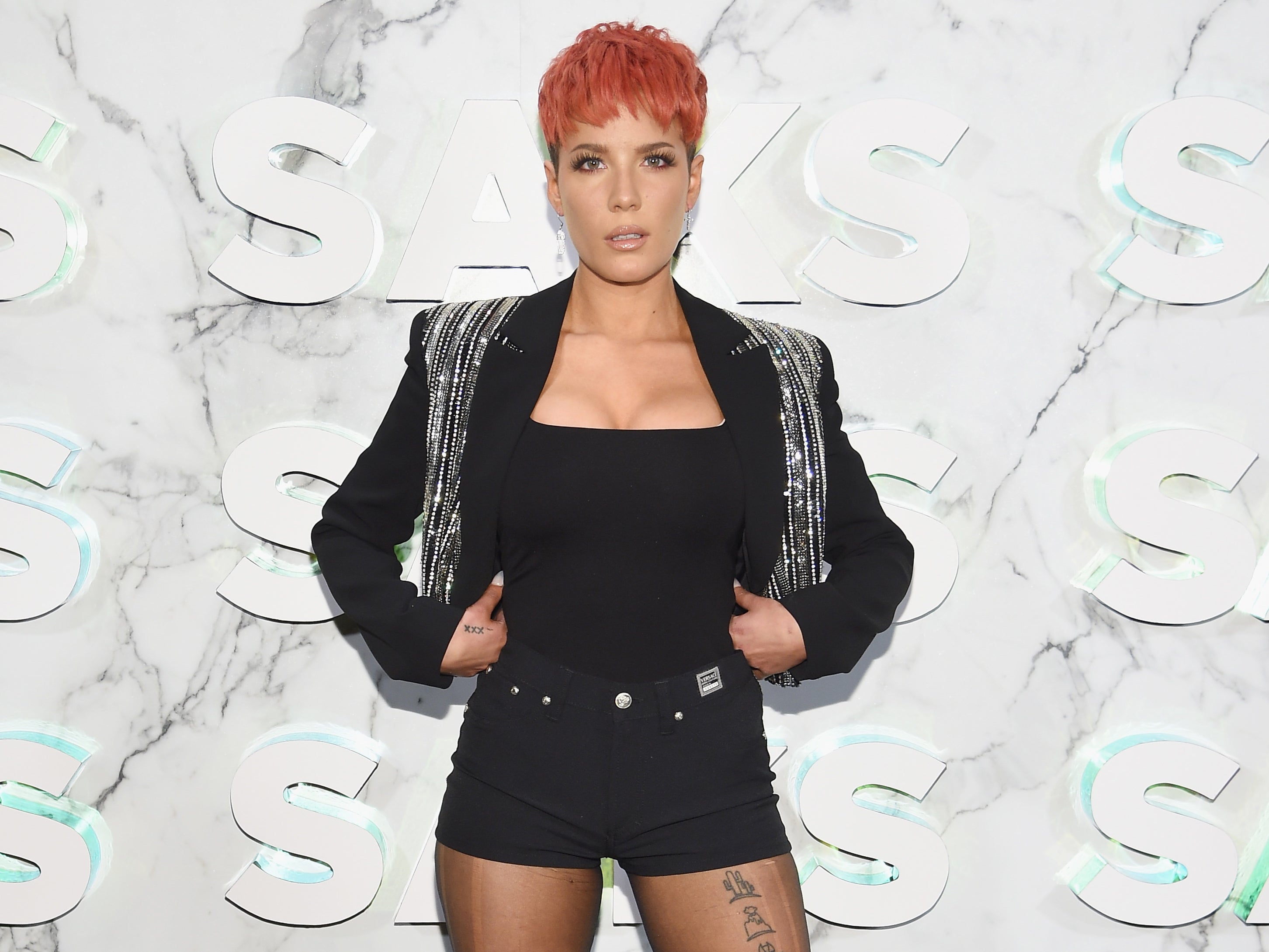 Halsey apologises for sharing photo of herself suffering from eating disorder without trigger warning