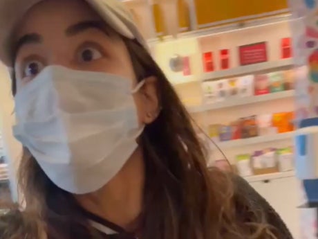 Woman filmed making false theft accusation against musician’s son