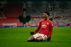 Rashford’s late strike breaks Wolves to send United second in table