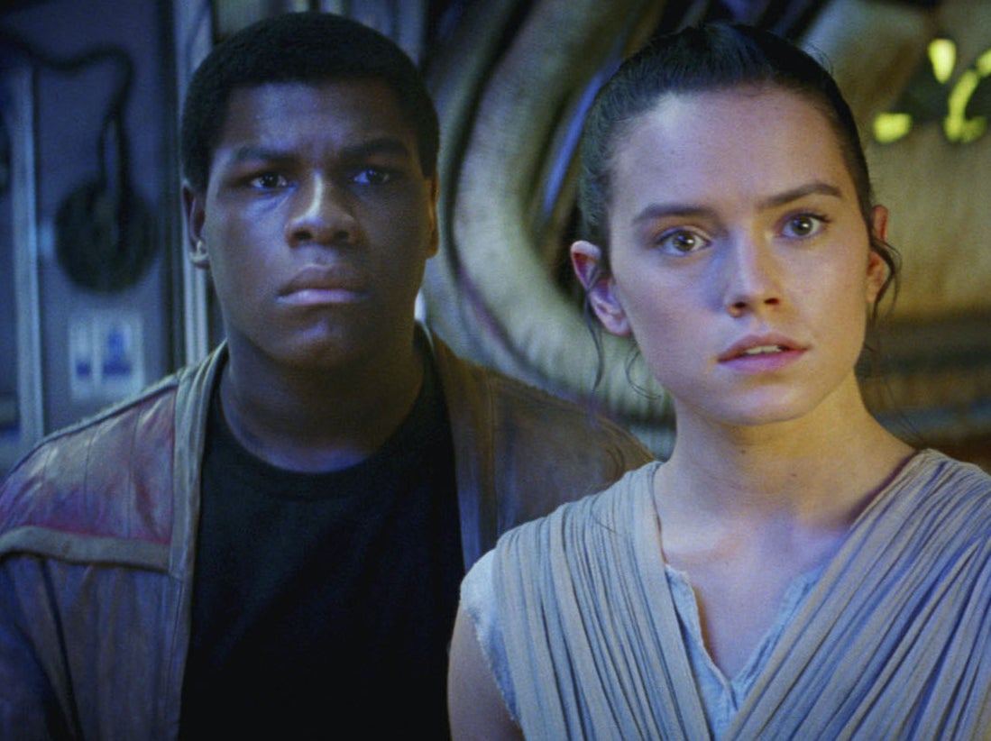 Star Wars author had to cut Finn-Rey romance from The Force Awakens