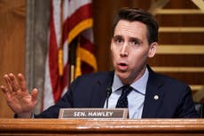 Josh Hawley announces he will object to electoral votes on 6 January