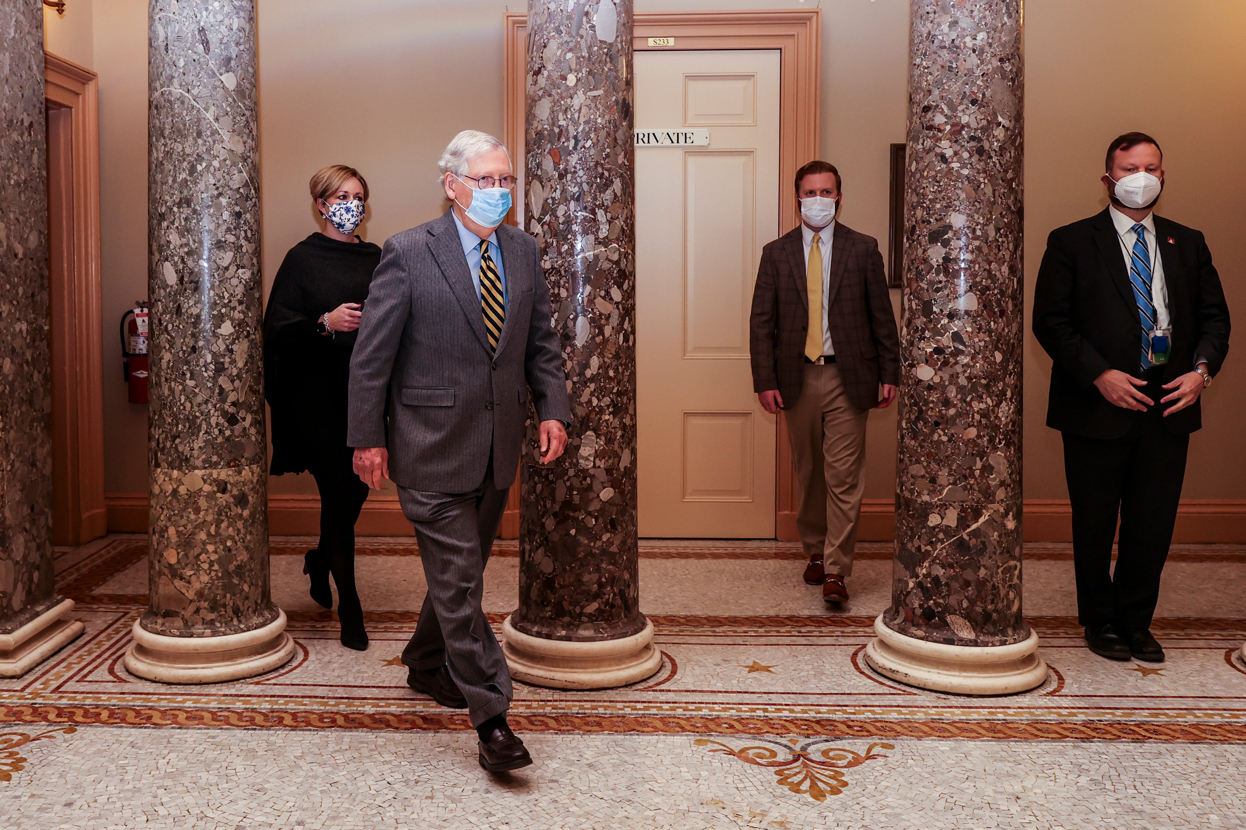 Mitch McConnell refuses quick vote on $2,000 payments