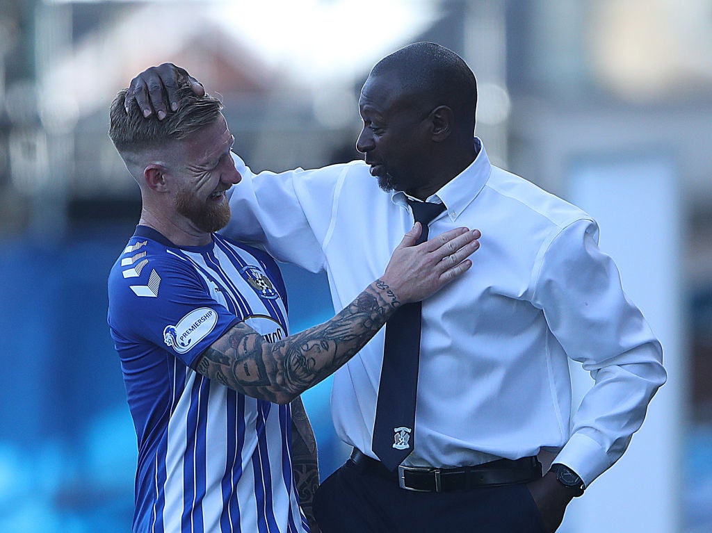 Kilmarnock manager Alex Dyer