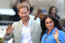 Prince Harry and Meghan Markle share childhood photos on new website