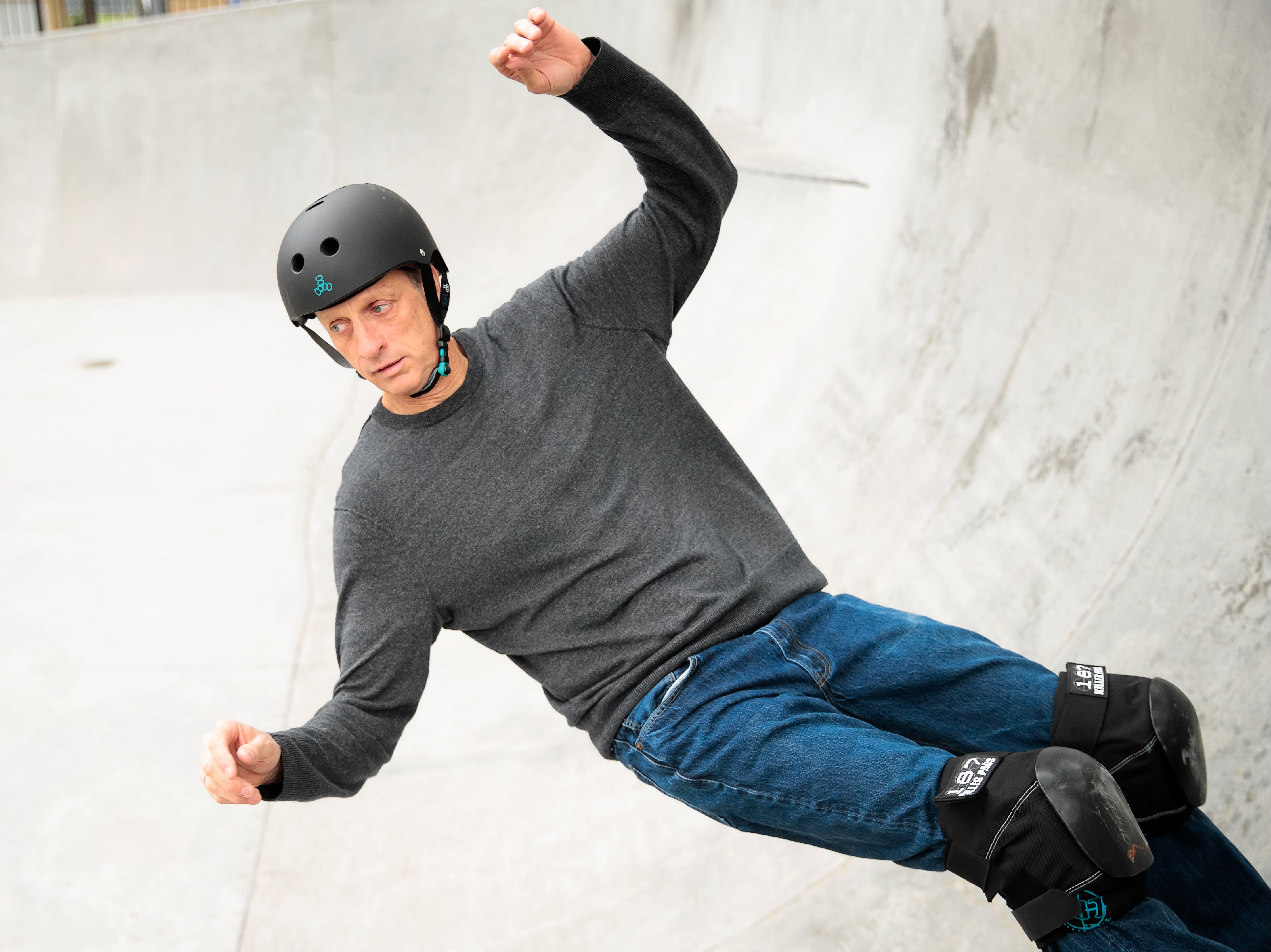 Tony Hawk on the IMDb Series ‘Special Skills’ in Los Angeles, California