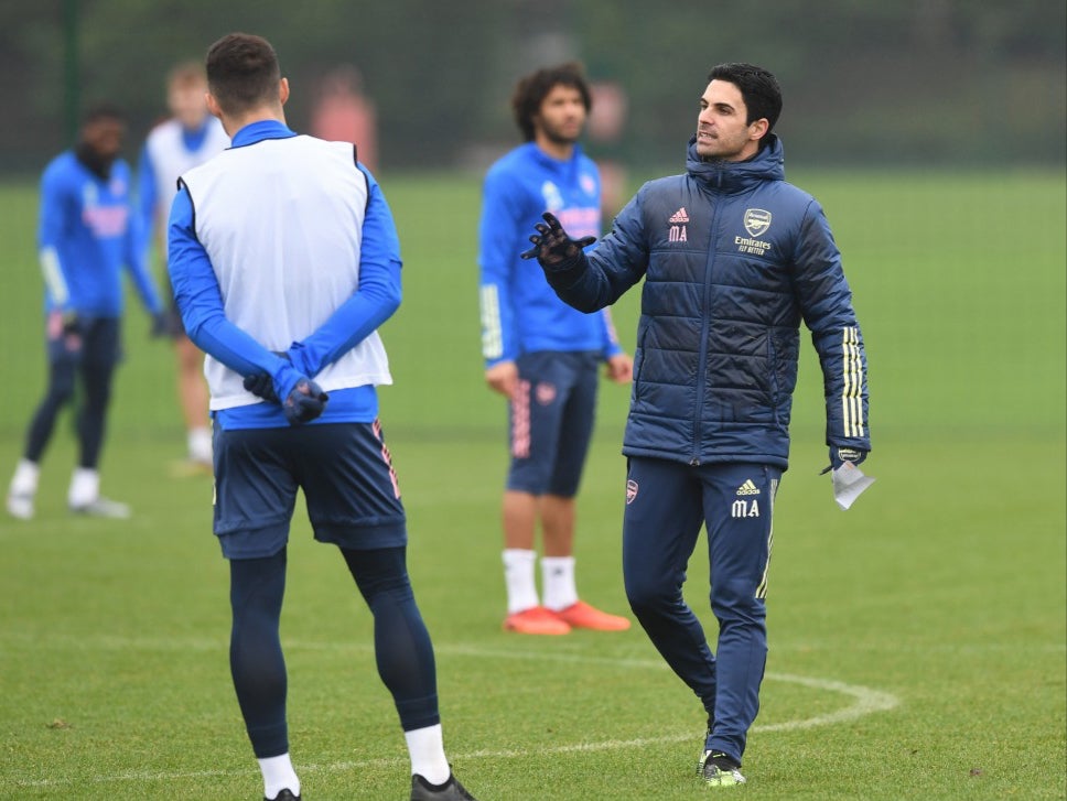 Arsenal manager Mikel Arteta