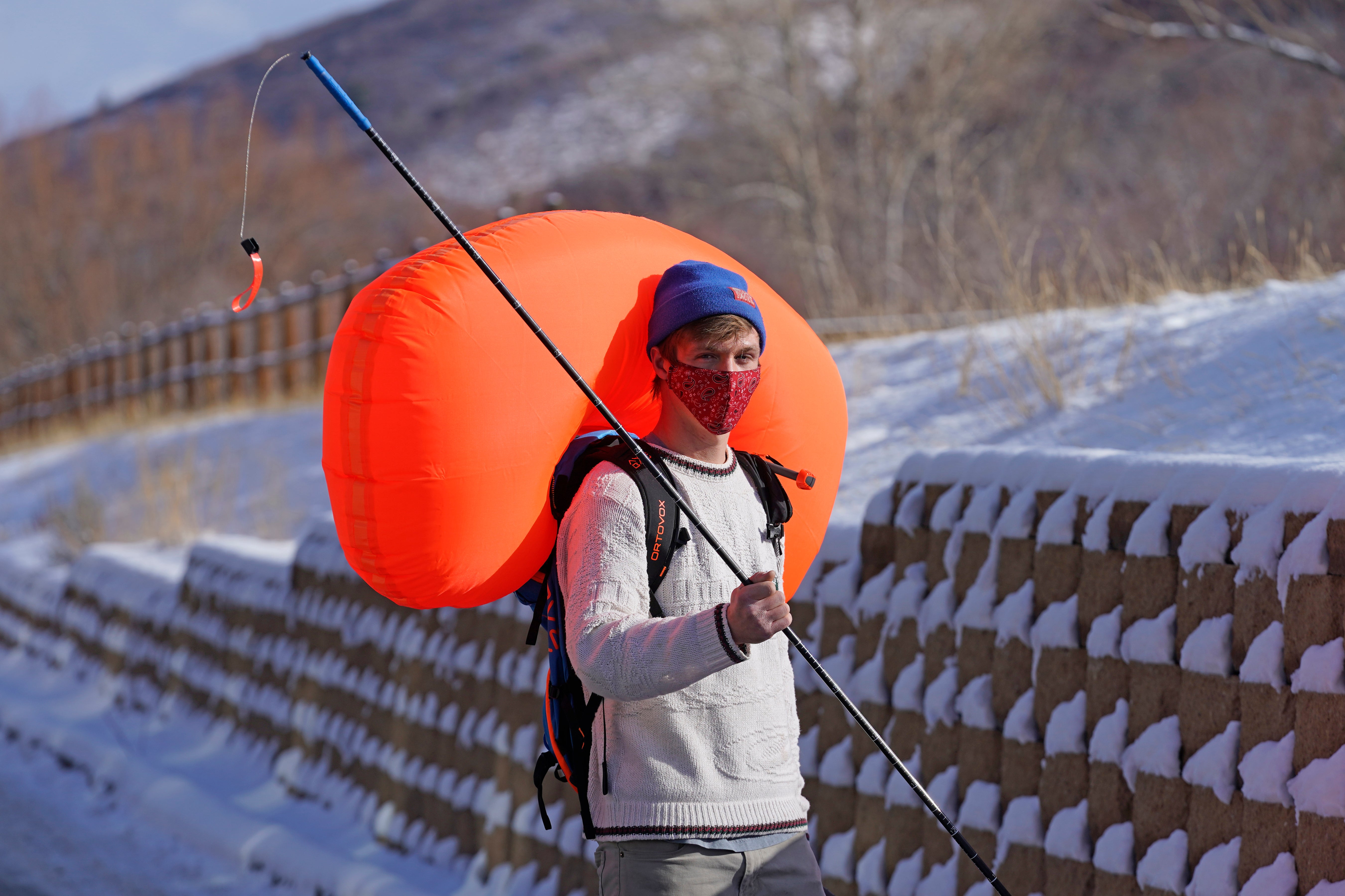 Virus Outbreak Backcountry Skiing