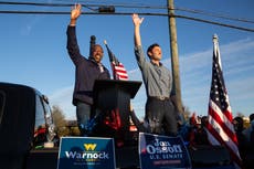 Trump calls Georgia runoff ‘illegal’ as three million vote early 