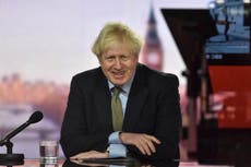 Boris Johnson again showed his struggle to strike the right balance
