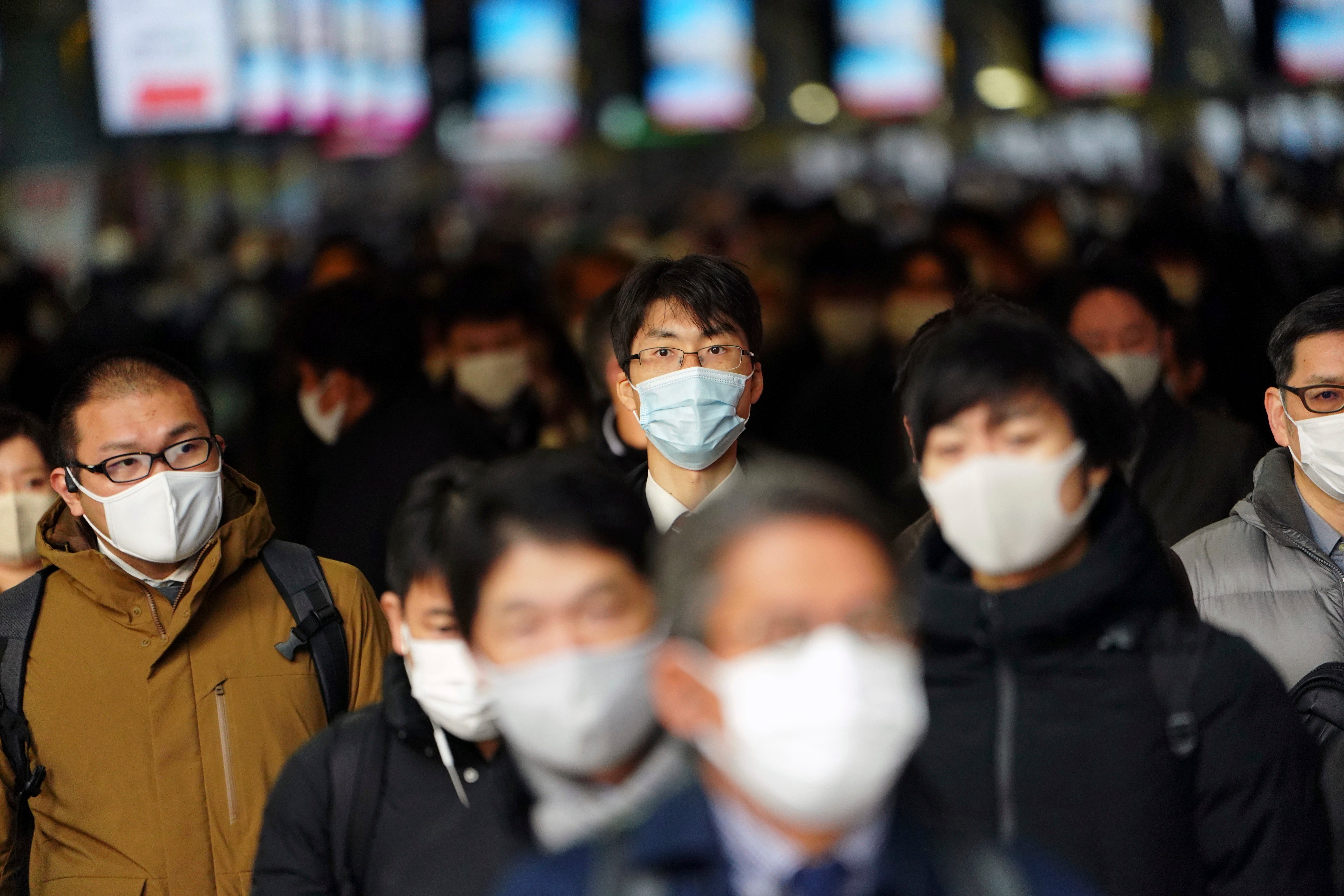 APTOPIX Virus Outbreak Japan New Year