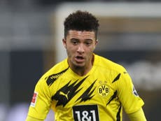 Dortmund chief explains Sancho’s recent struggles on the pitch