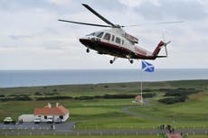 Speculation Trump is headed to Turnberry to avoid inauguration