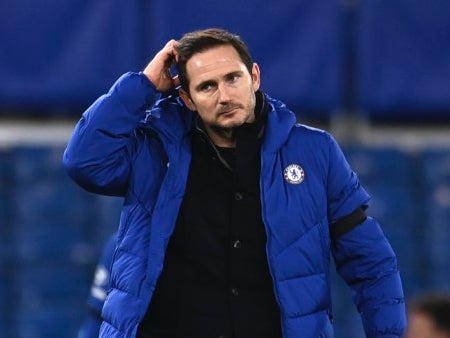 Chelsea manager Frank Lampard