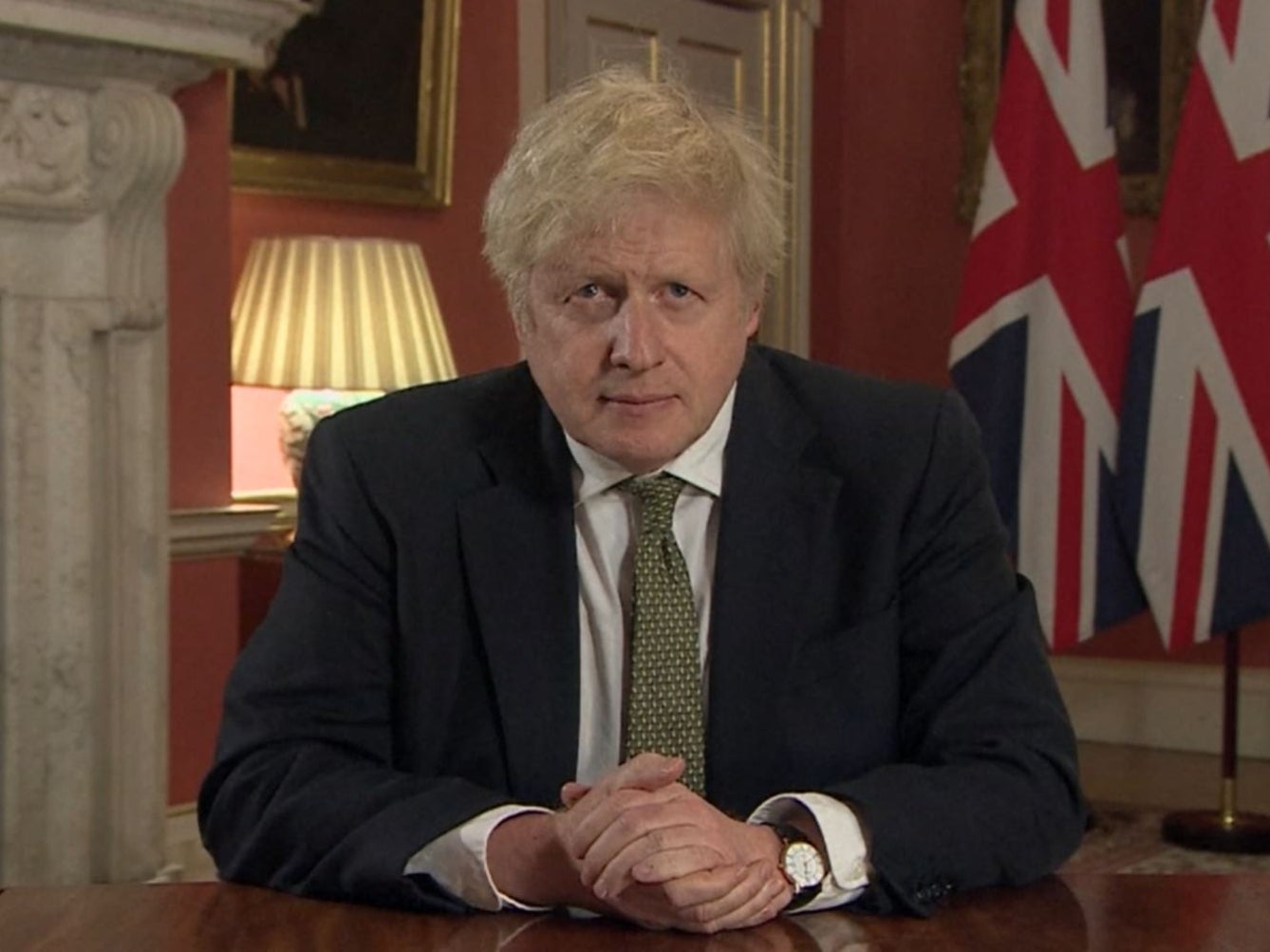 Boris Johnson sets out the latest lockdown from No 10