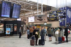 Britons forced to sleep at Swedish airport after being denied entry