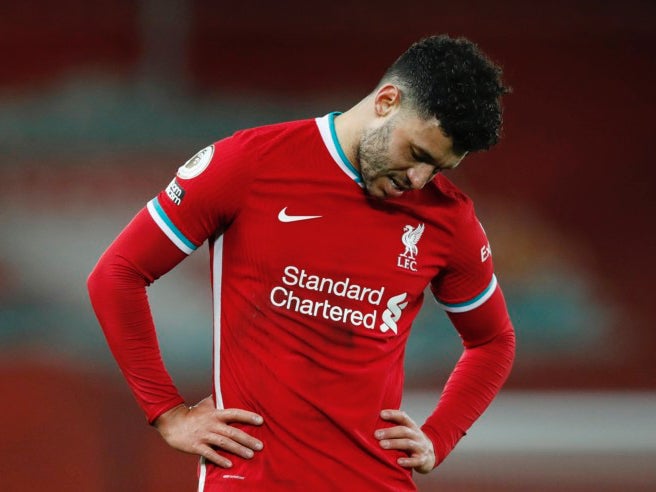 Liverpool midfielder Alex Oxlade-Chamberlain