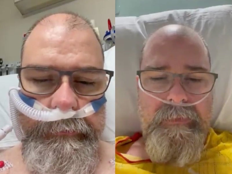 Former anti-masker shares hospital room update after being diagnosed with coronavirus 