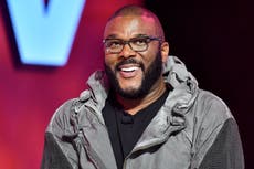 Tyler Perry travels home to Georgia to vote in person