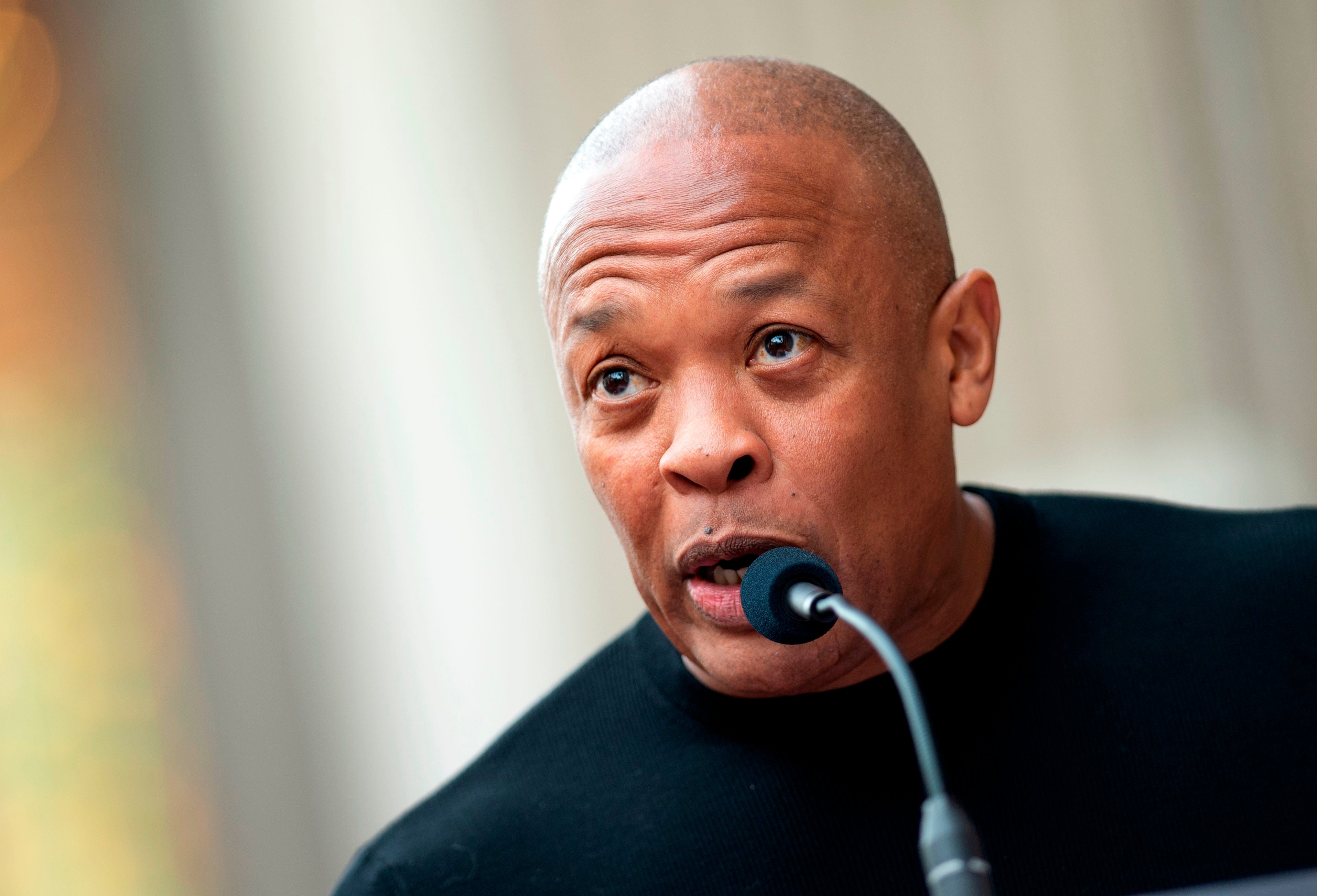 Dr Dre says he is ‘doing great’ after being hospitalised for suspected brain aneurysm