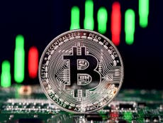 Live bitcoin updates as cryptocurrency’s run stalled by flash crash