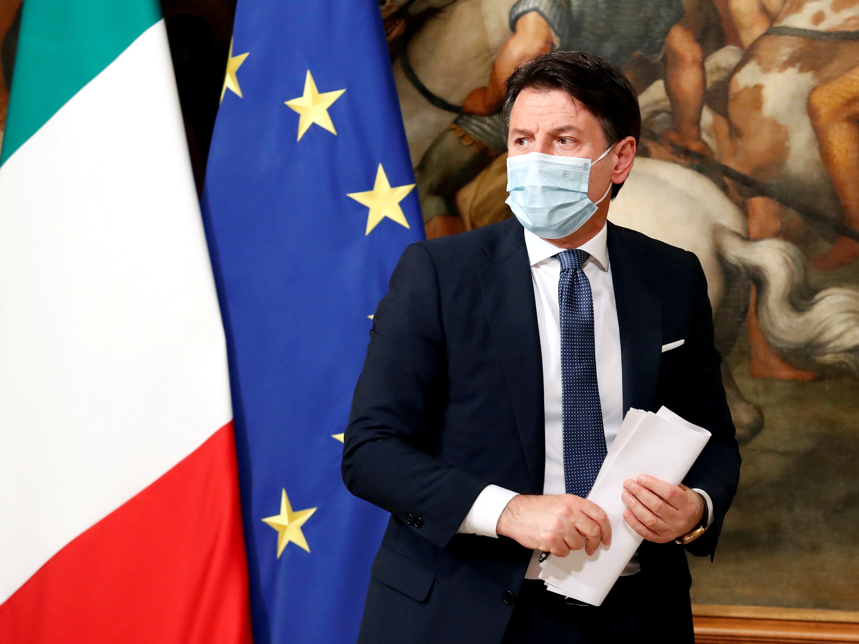 Italian PM Giuseppe Conte faces a potential political showdown with &nbsp;ministers due to meet this week to sign off on the country’s economic recovery plan